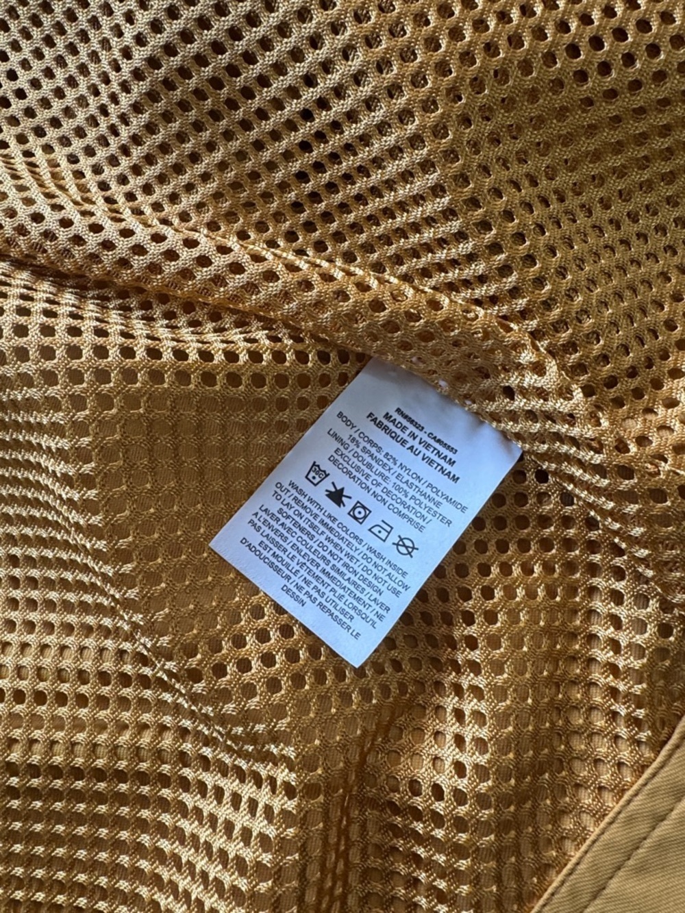Nike Sportswear Tech Pack Chore Utility Jacket Yellow Puff Sleeve Women's XS - Picture 12 of 12